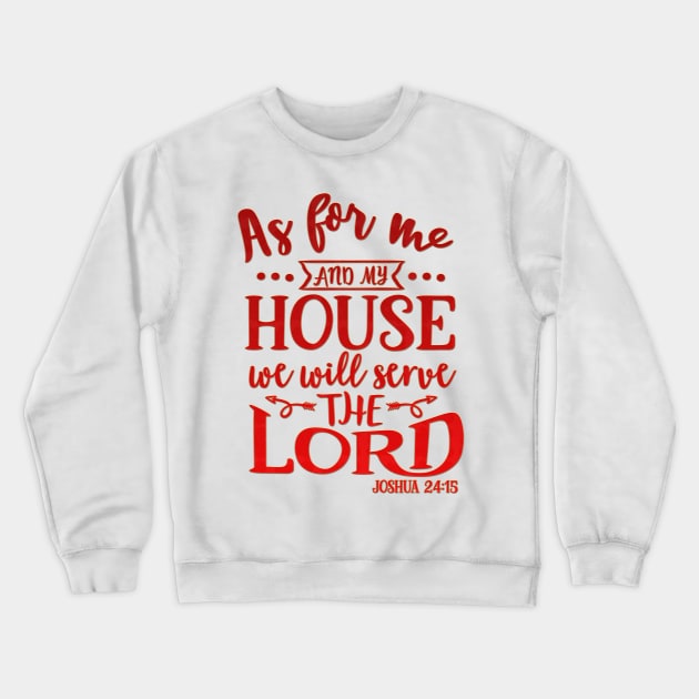 We Will Serve Lord Crewneck Sweatshirt by Globe Design
